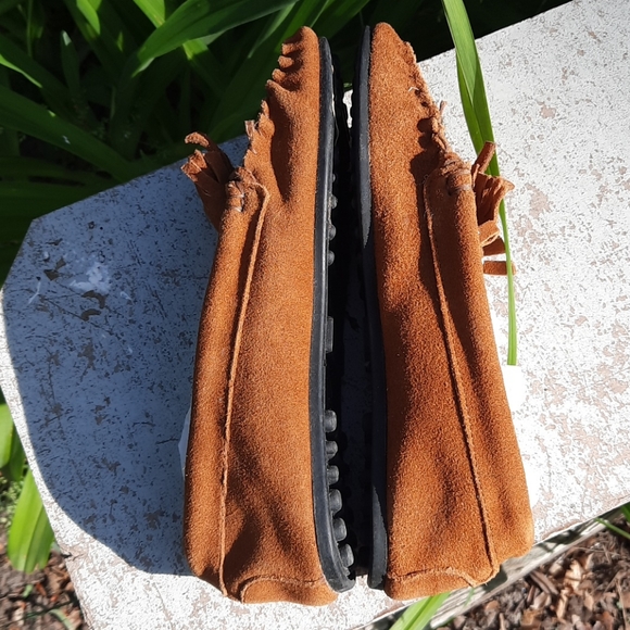 Circo Rawhide Leather Indian pow wow shoes - Picture 8 of 10